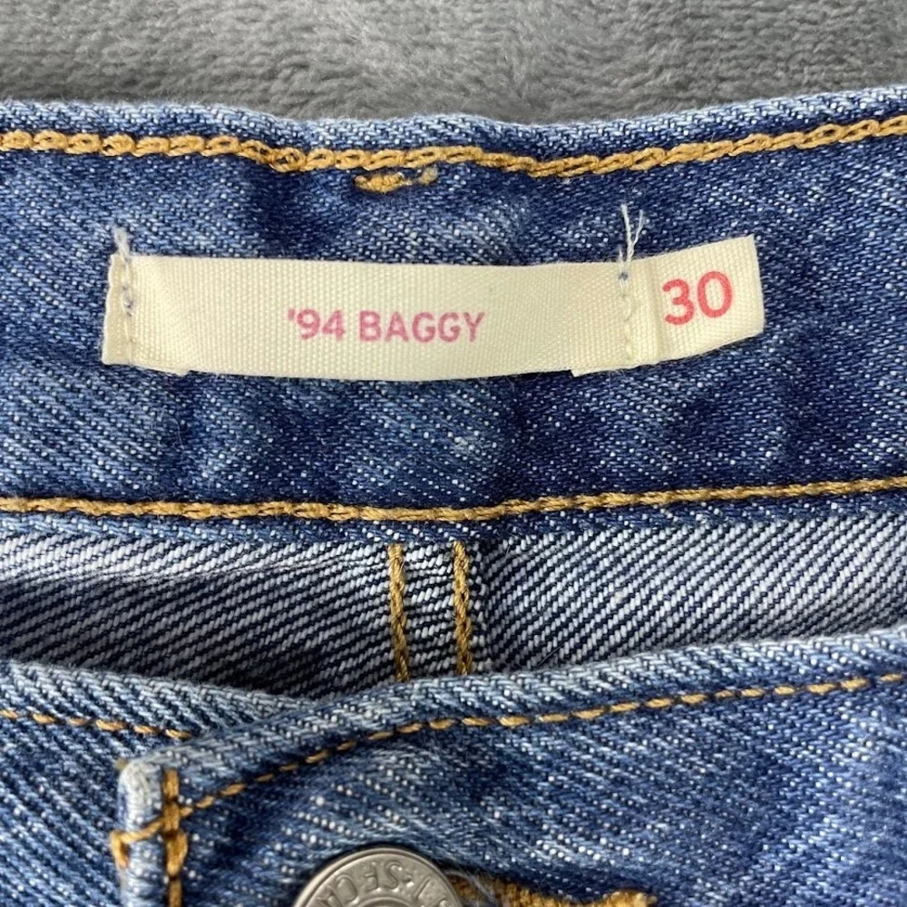 Levis 94 Baggy Jeans Mens 30 (32x30) Blue Medium Wash Loose Fit Denim Streetwear